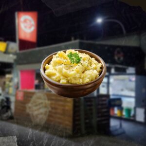 Extra cheddar en papas o hamb